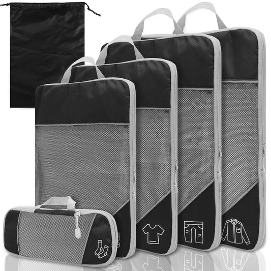 Breeze Compression Packing Cubes (6-Piece Set)
